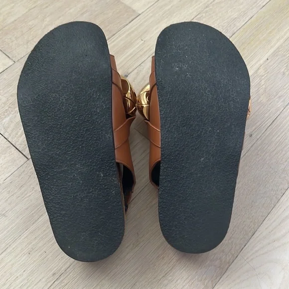 JW Anderson Chain Trim Leather Sandals size 35 - Picture 4 of 4